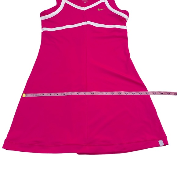 Nike Pink White & Green Dri-Fit Tennis Dress, Size Large - Picture 7 of 11